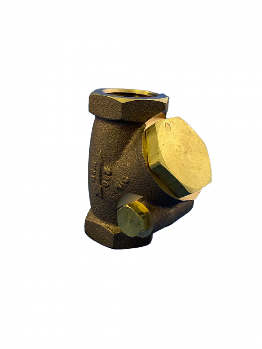 CHEQUE DE COMPUERTA BRONCE  3/4 PULG,  200 PSI VAPOR, 400 PSI AGUA , AIRE Y ACEITE