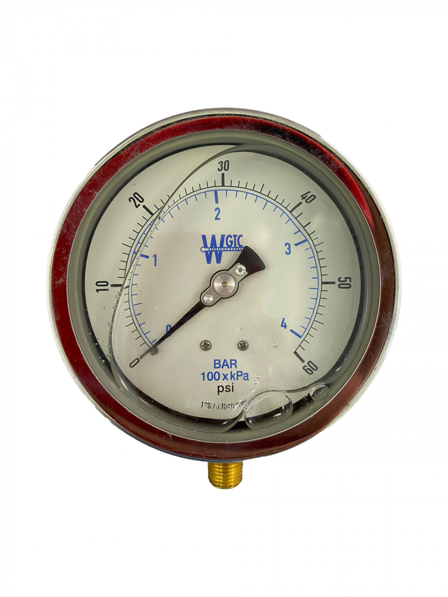 MANOMETRO CON GLICERINA WEKSLER 4