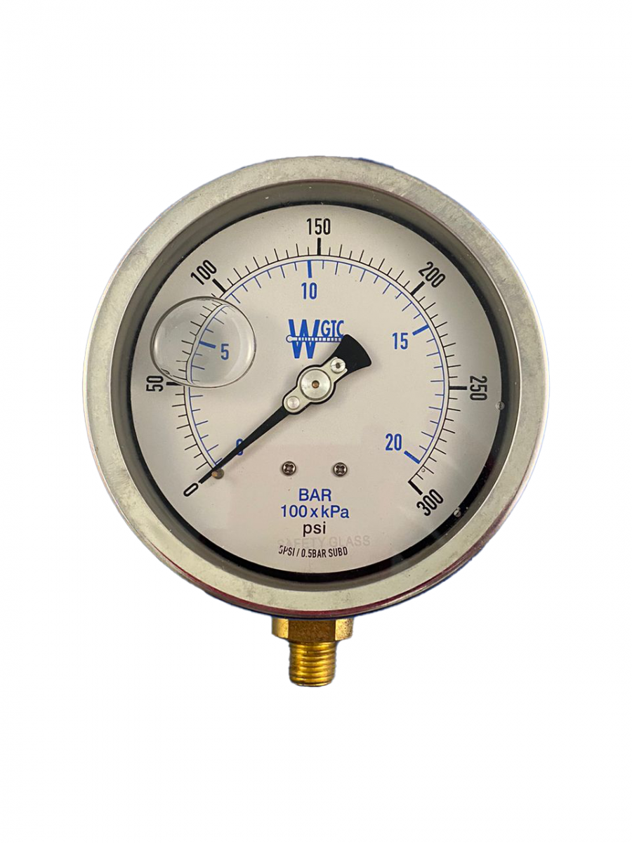 MANOMETRO CON GLICERINA WEKSLER 4