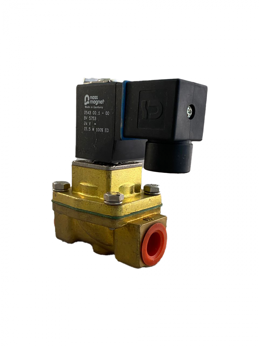 VALVULA SOLENOIDE 1/2 AAA, COIL 24V PARA AIRE
